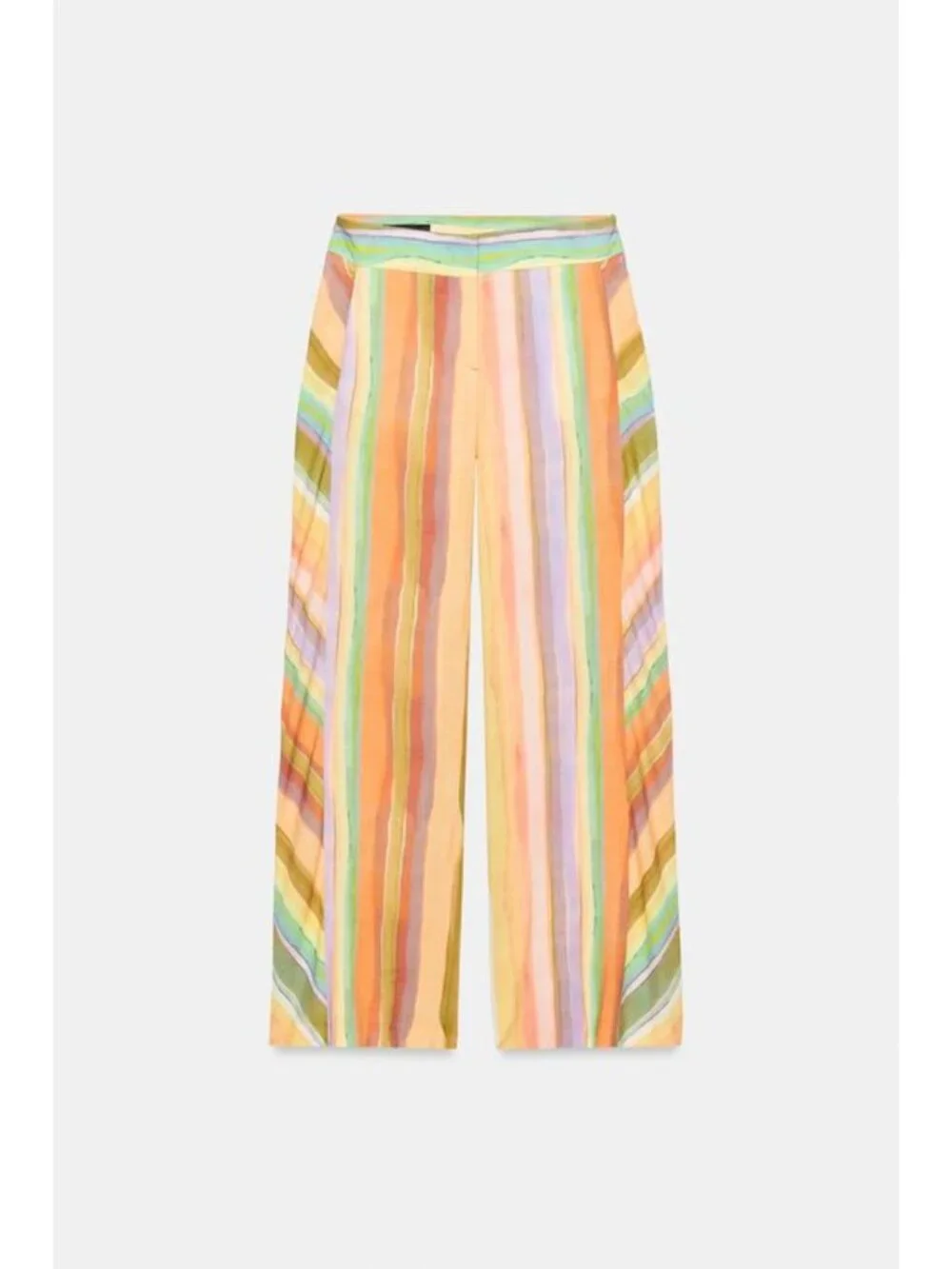 ZARA STRIPED WIDE LEG PANTS 7942/139/330